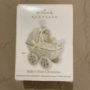 Hallmark Keepsake Baby’s First Ornament Porcelain dated 2011